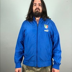 Vintage puma Italia wind breaker.